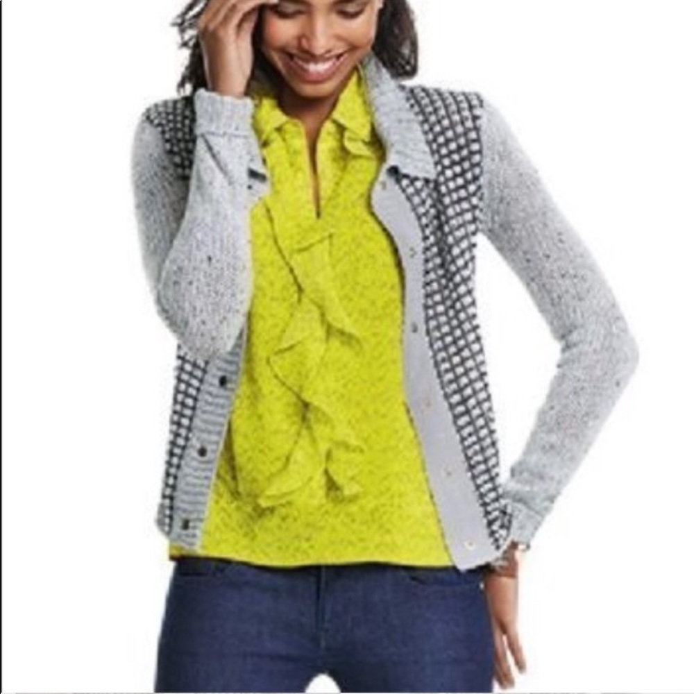 Cabi Square Stitch Cardigan